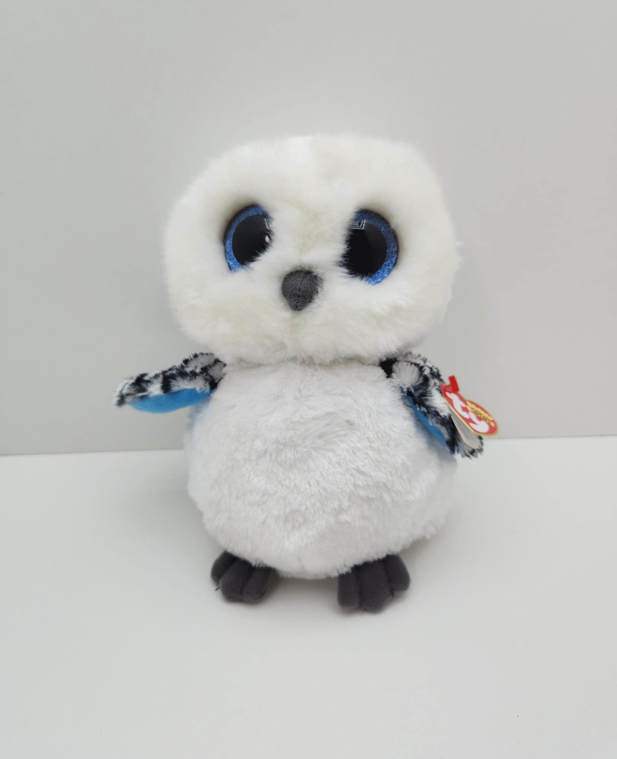 Vintage Ty Beanie Boo 'spells' the Snowy Owl (medium Inch) UK