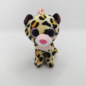 Ty Beanie Boo 'Livvie' the Leopard - *Key Clip* (3.5 inch)