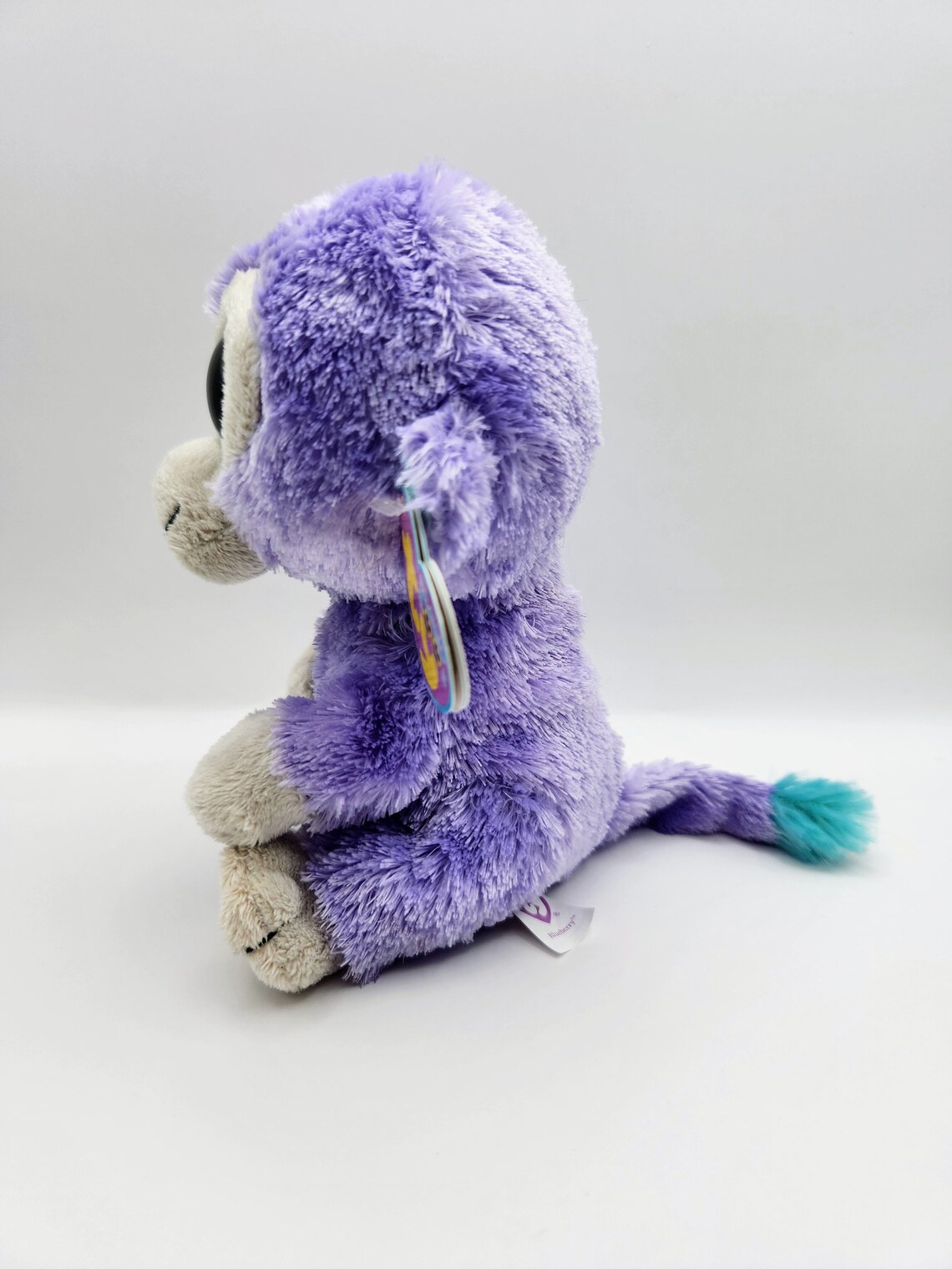 Monnkey Boo Ty Beanie Boo 'blueberry' the Monkey 6 Inch Purple - Etsy