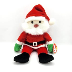 Vintage Ty Beanie Baby &#39;Santa&#39; the Plush Santa (9 inch)
