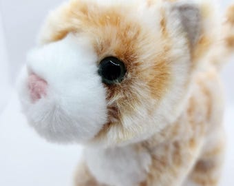 Peluche Douglas Cuddle Hally Gatto A Righe Arancione – #4104, Nuovo