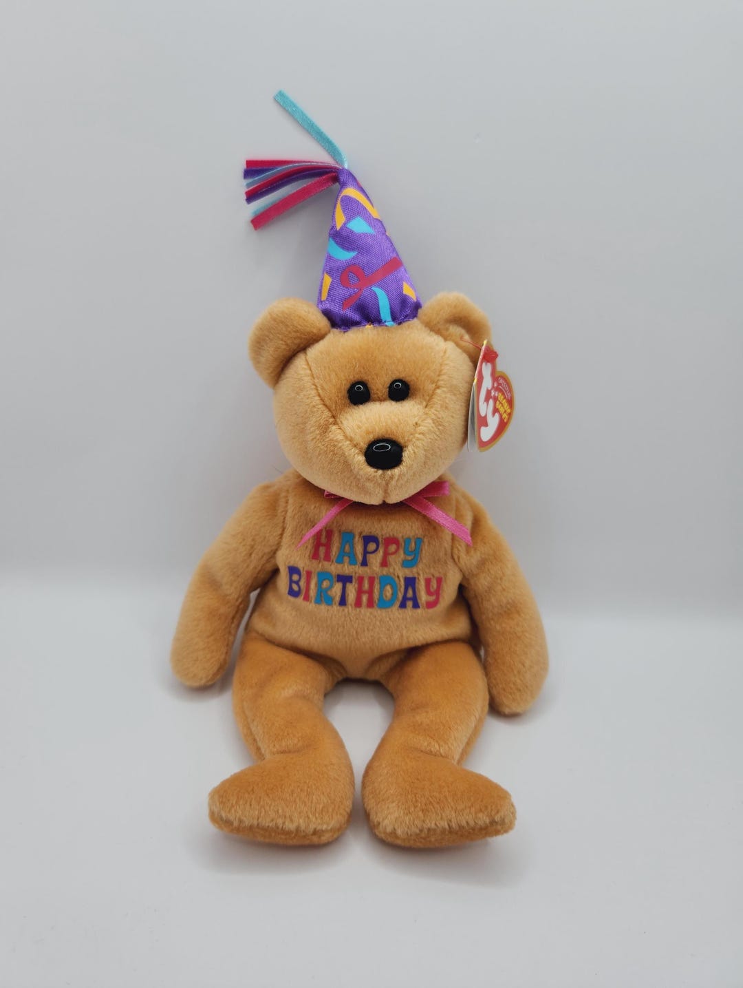 Ty Beanie Baby 'celebration' Happy Birthday Bear (8.5 Inch) Etsy