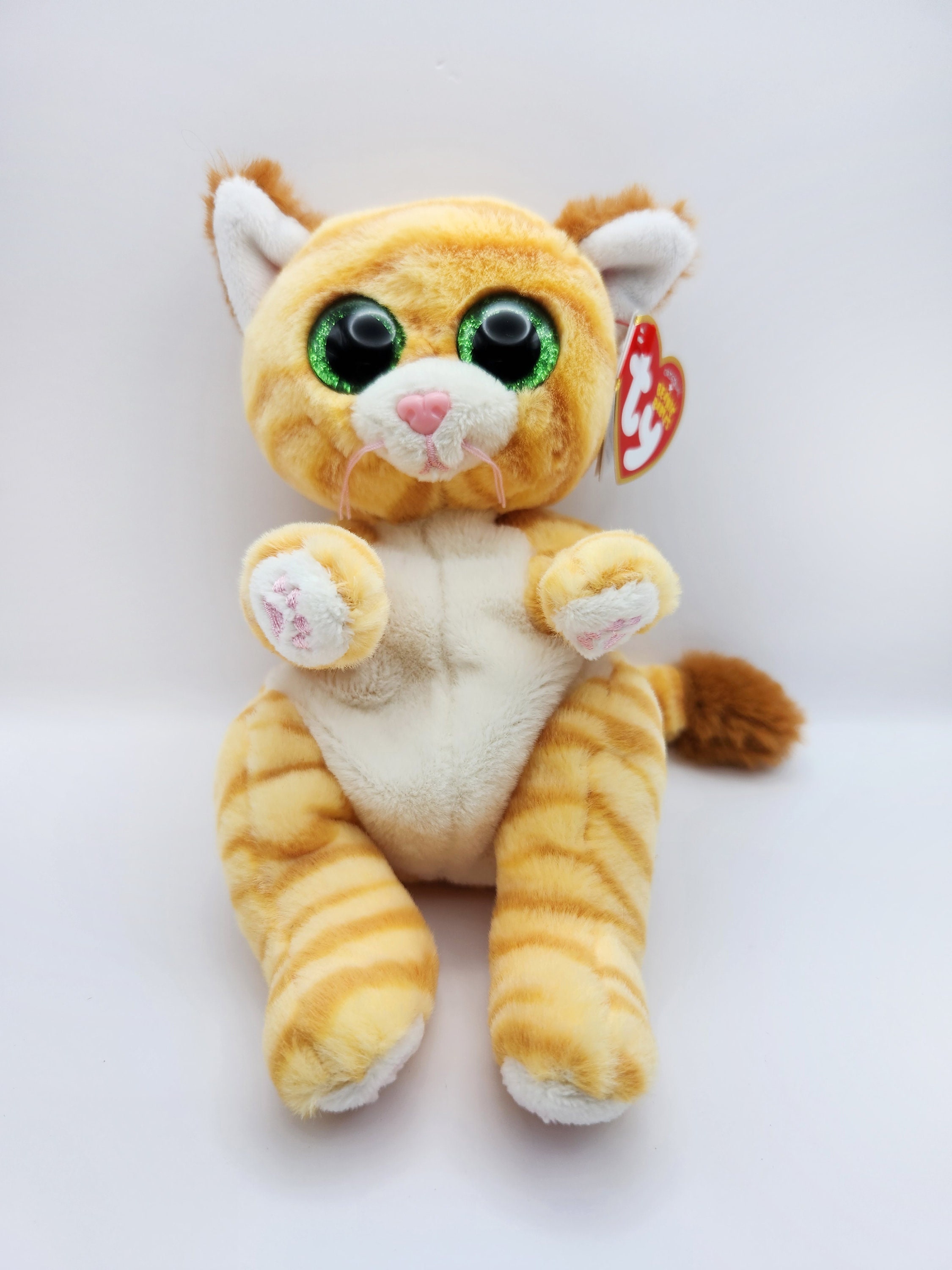 Ty Beanie Baby 'mango' the Tabby Cat 8 Etsy Denmark