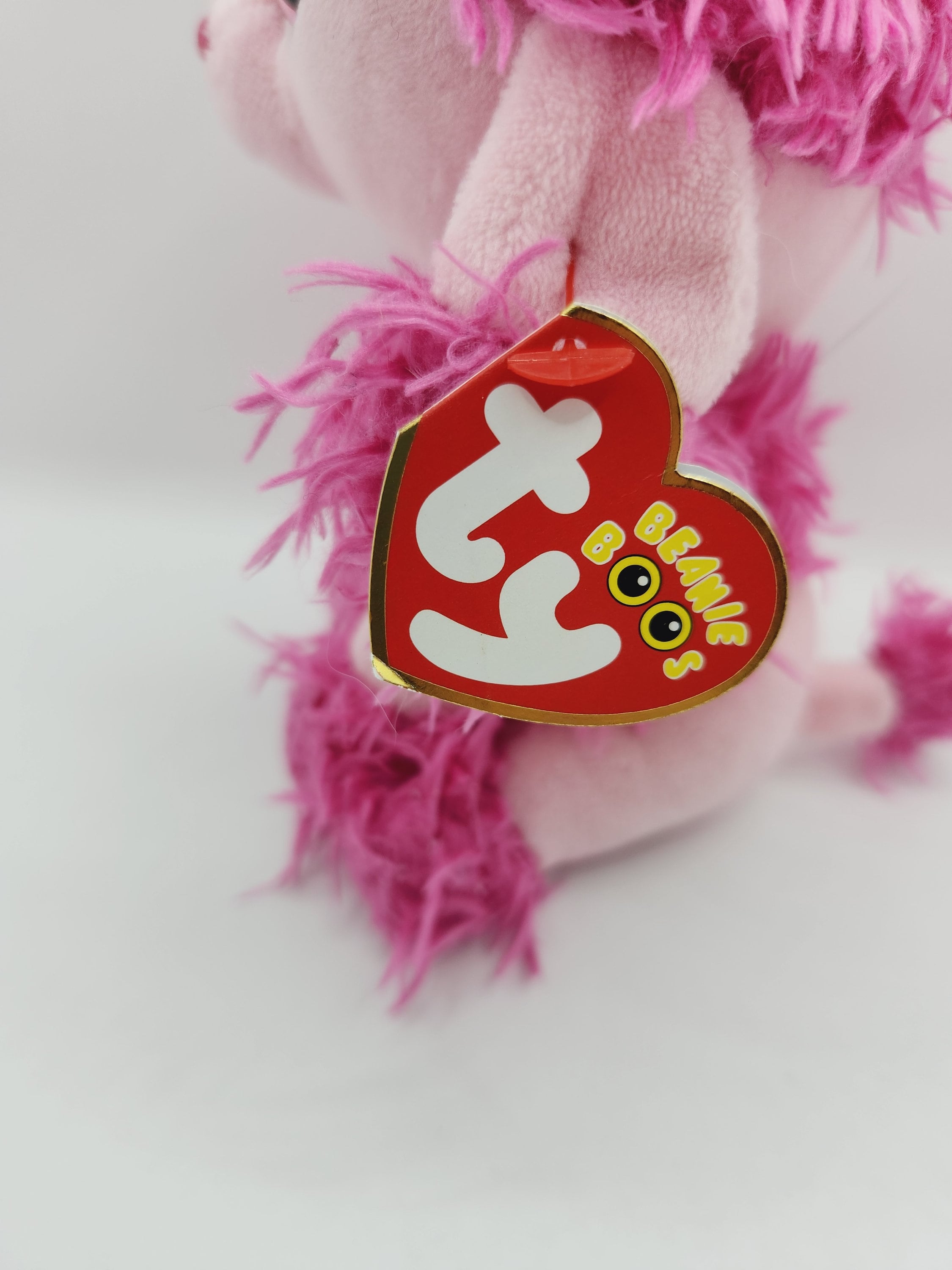 Ty Patsy Ty Beanie Boo 'patsy' the Pink Poodle Dog (6 Inch) - Etsy