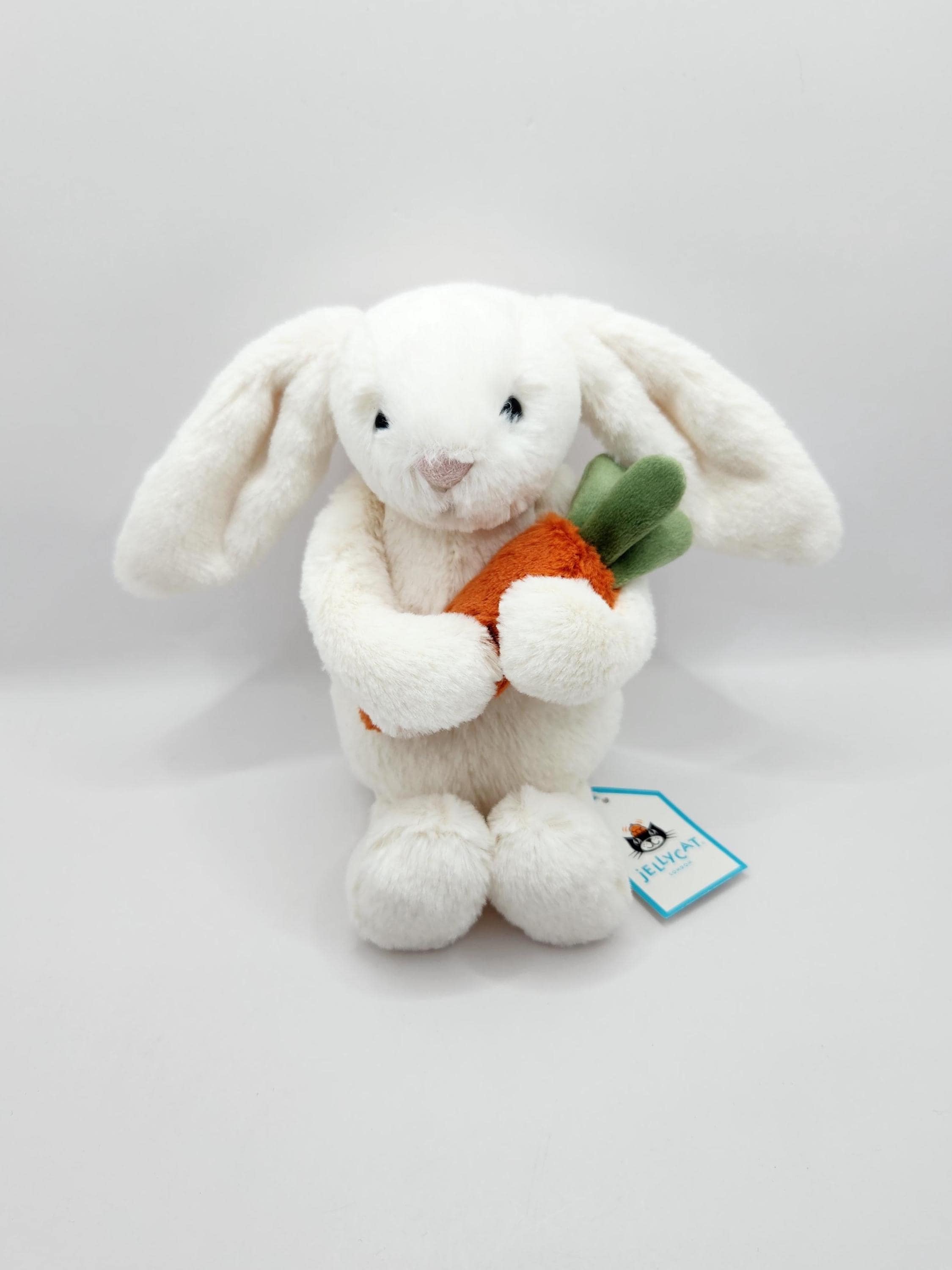  Bashful Carrot Bunny ぬいぐるみ うさぎ Vintage Jellycat Bashful Carrot Bunny (8 Inch) *retired Item