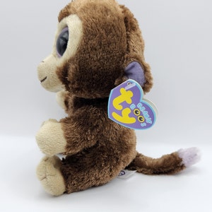 Ty Beanie Boo 'coconut' the Monkey 6 Inch Purple Hang Tag rare - Etsy