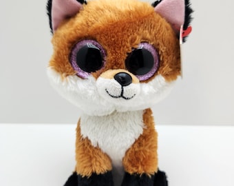 Ty Beanie Boo "Slick" the Fox Plush (6 inch)