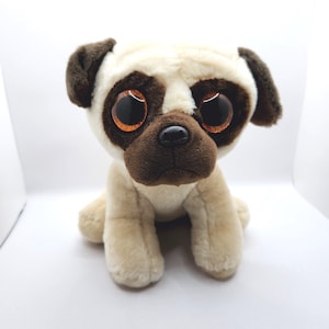 Vintage Ty Classic Collection &#39;Rufus&#39; the Pug Dog (10 inch)