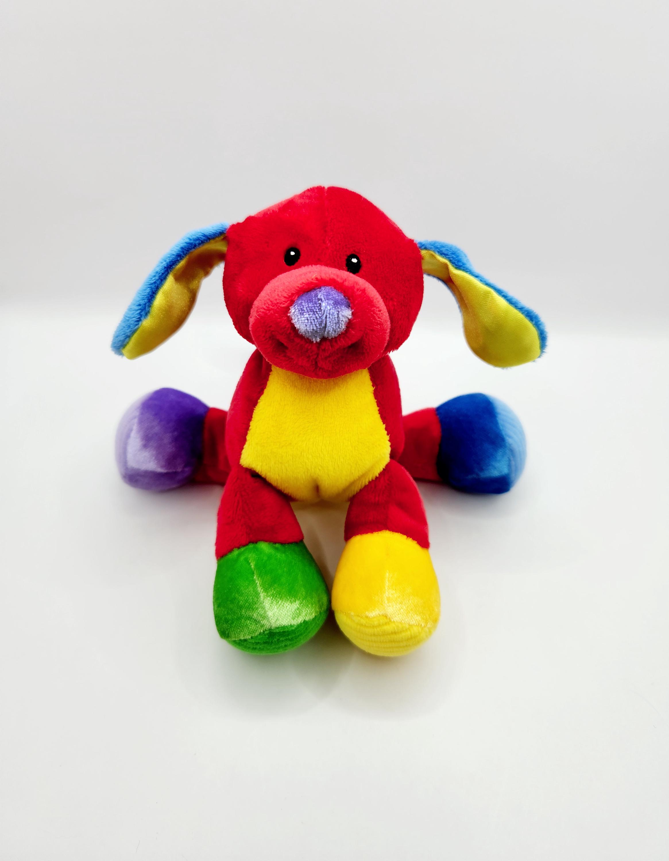 Vintage Baby Gund Puppy "Tutti Frutti" the Red Puppy Plush (7 inch)