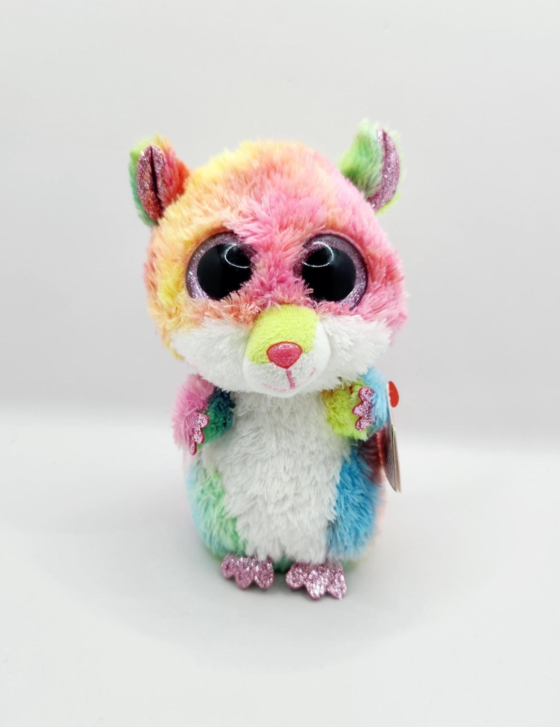 Ty Beanie Boo 'rodney' the Rainbow Hamster (6 Inch) - Etsy
