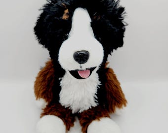 Kinder Ferrero Bernese Mountain Dog Plush (8 inch) - Tush Tag Only
