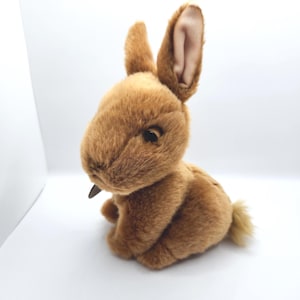 Vintage Russ Yomiko Classics Brown Bunny Rabbit  Plush (7 inch)