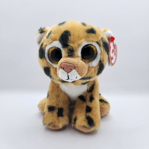 Vintage Ty Beanie Baby 'Freckles' the Leopard (6 inch)
