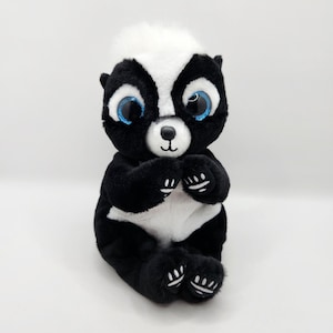 Vintage Ty Beanie Bellies Collection &quot;Rukus&quot; the Skunk (8 inch) - No Hang Tag