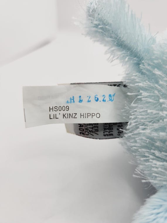 Vintage GANZ Webkinz ~ Lil Kinz Blue Hippo -- With Sealed
