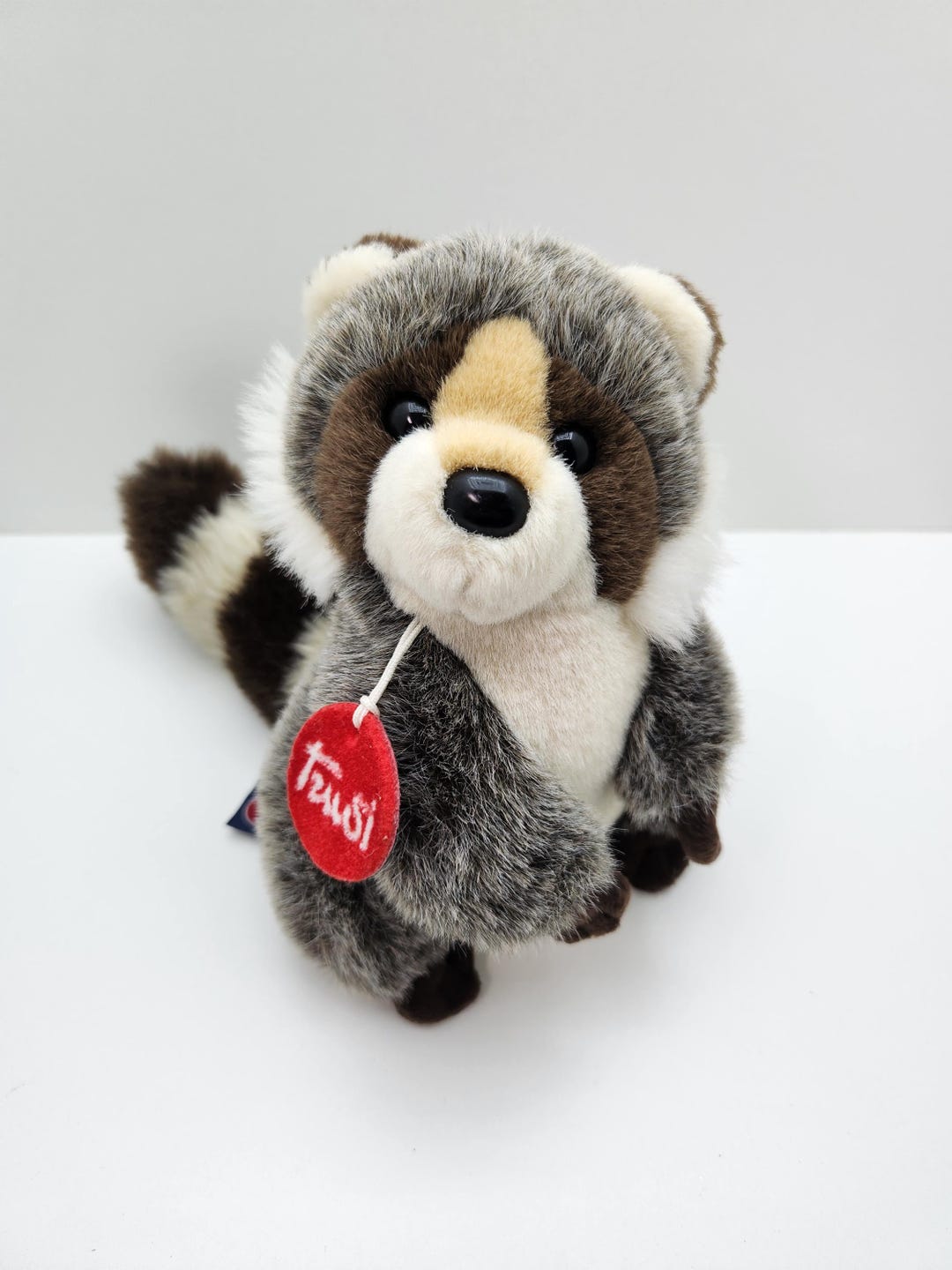 Vintage Trudi Plush Raccoon (12 Inch) - Made in Italy *rare* - Etsy