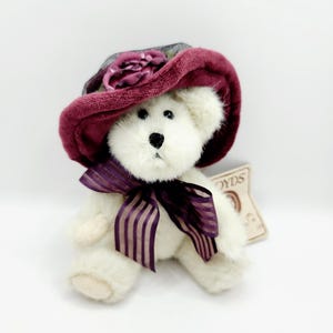 Vintage Boyds Bears &quot;Margo De Bearvoire&quot; The Head Bean Collection (7 inch) *Rare*