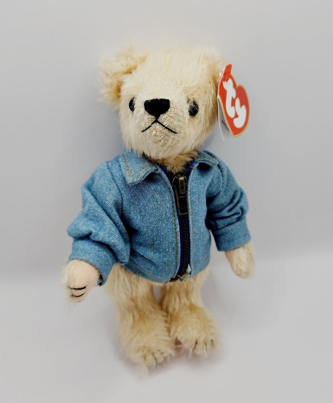 Vintage Ty Attic Treasures Collection 'logan' the Canadian Bear (6