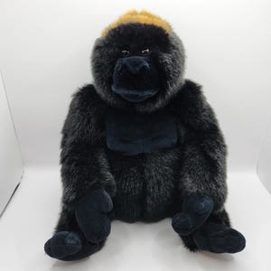 GANZ Webkinz ~ Signature Endangered Western Lowland Gorilla (12 inch) - No code - *Rare*