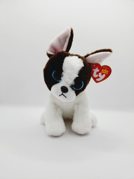 Vintage Ty Beanie Baby portia the Boston Terrier Dog 6 Inch Etsy