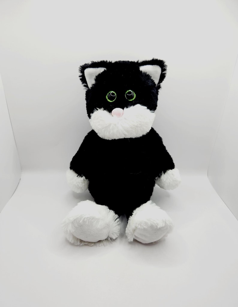 Ty Attic Treasures “Bessie” the Tuxedo Cat - No Hang Tag (12 inch) *Rare* image 1