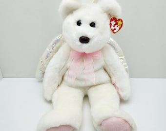 « Halo » l'ange ours Ty Beanie Buddy (14 pouces)