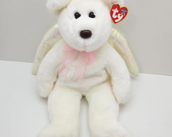 L'ours « Halo » de Ty Beanie Buddy (14 pouces) - Étiquette volante légèrement froissée