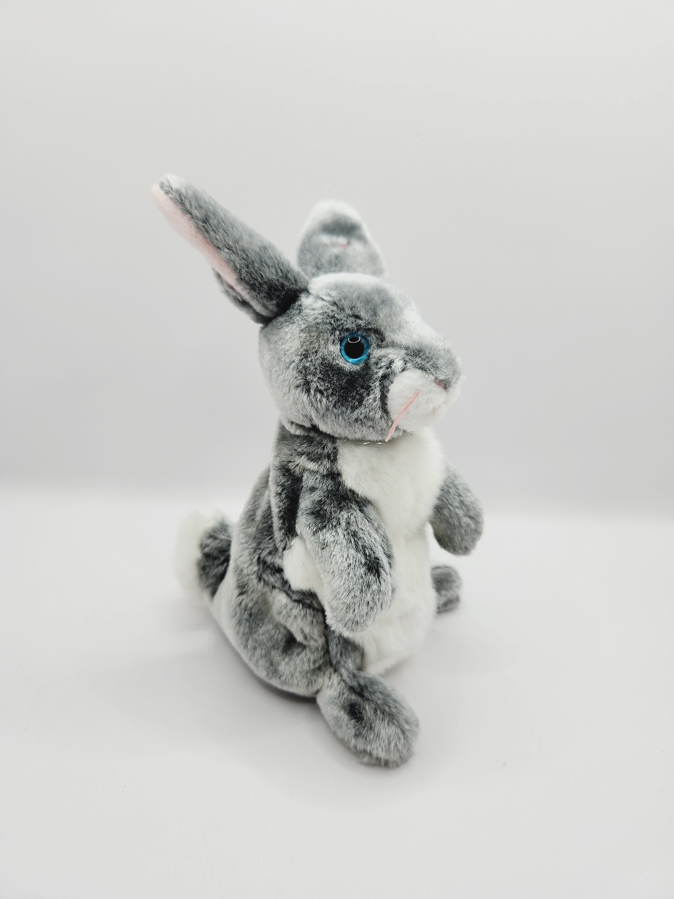 Ty Beanie Baby 'hopper' the Gray Rabbit (7 Inch) - Etsy