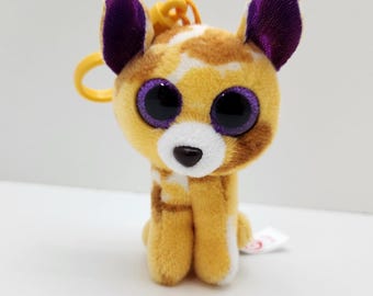 Ty Beanie Boo "Pablo" the Chihuahua Dog Key Clip (4 inch) - No Hang Tag