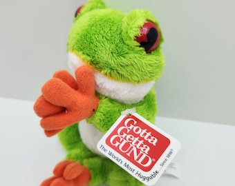 Wild Republic "Tree Frog" Huggers Slap Bracelet Plush  (7 inch)