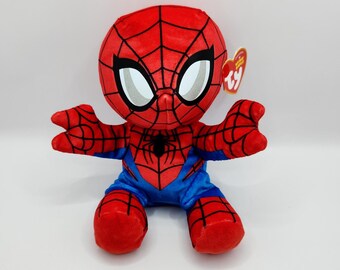 Ty Mütze Baby "The Avengers - Spiderman" Plüsch (15 cm) - Neue Version