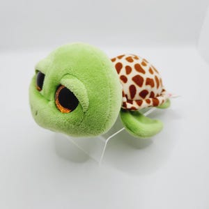 Vintage Ty Beanie Boo &quot;Zippy&quot; the Green Turtle (6 inch) *Rare* - No Hang Tag