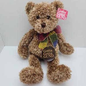 Vintage Gund Bear Plush &quot;Bearessence&quot; (16 inch)