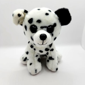 Vintage Ty Beanie Baby &#39;Spencer&#39; the Dalmatian Dog (6 inch) - No Hang Tag