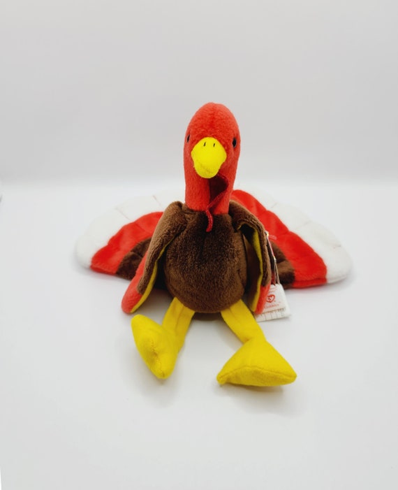 Ty Beanie Baby gobbles the Turkey 6.5 Inch Etsy