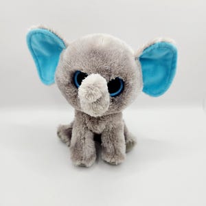Vintage Ty Beanie Boo &#39;Peanut&#39; the Elephant (6 inch) *Rare* Solid Eye Version - No Hang Tag