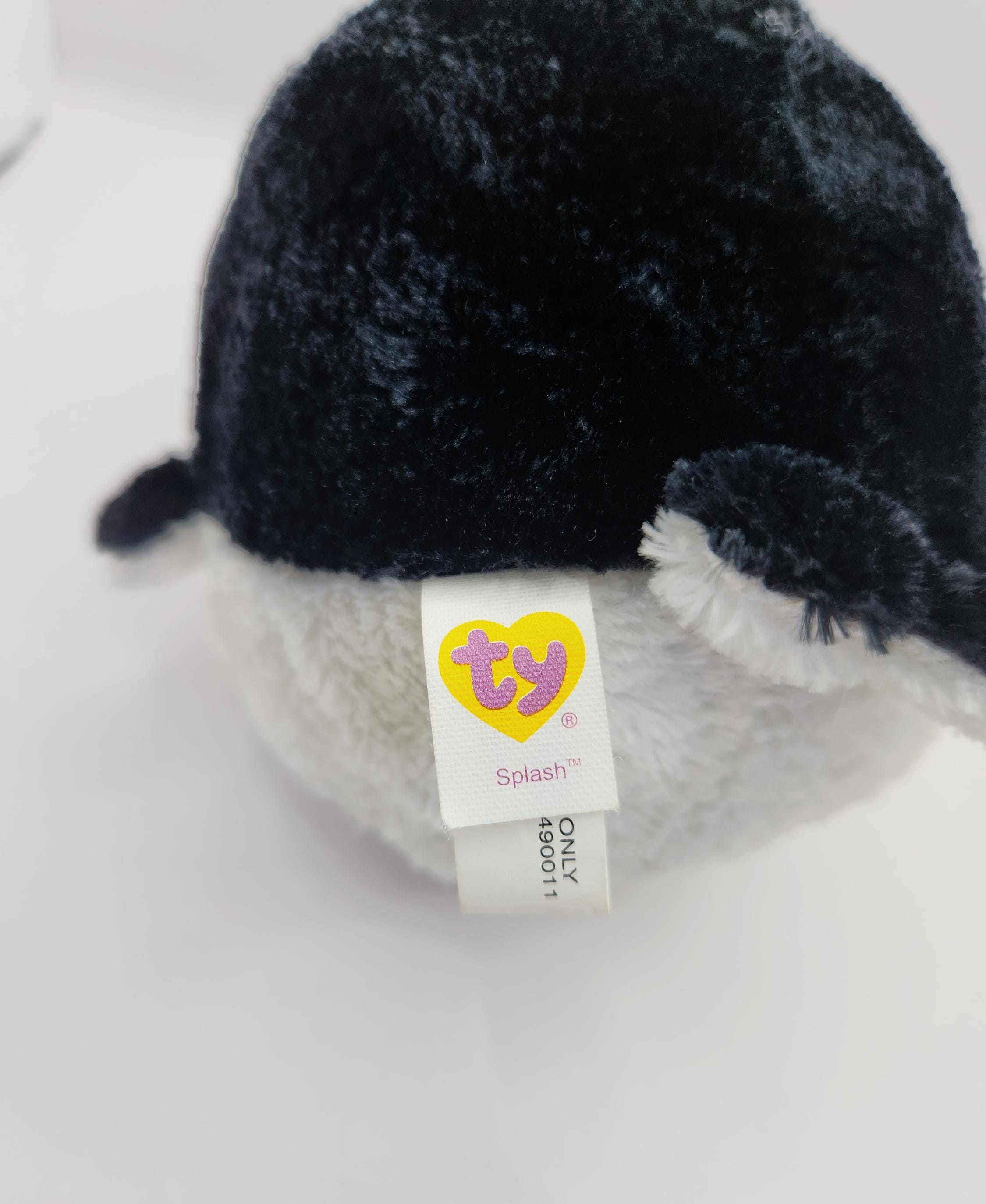 Ty Beanie Ballz 'splash' Orca Whale Plush (5 Inch) - Etsy