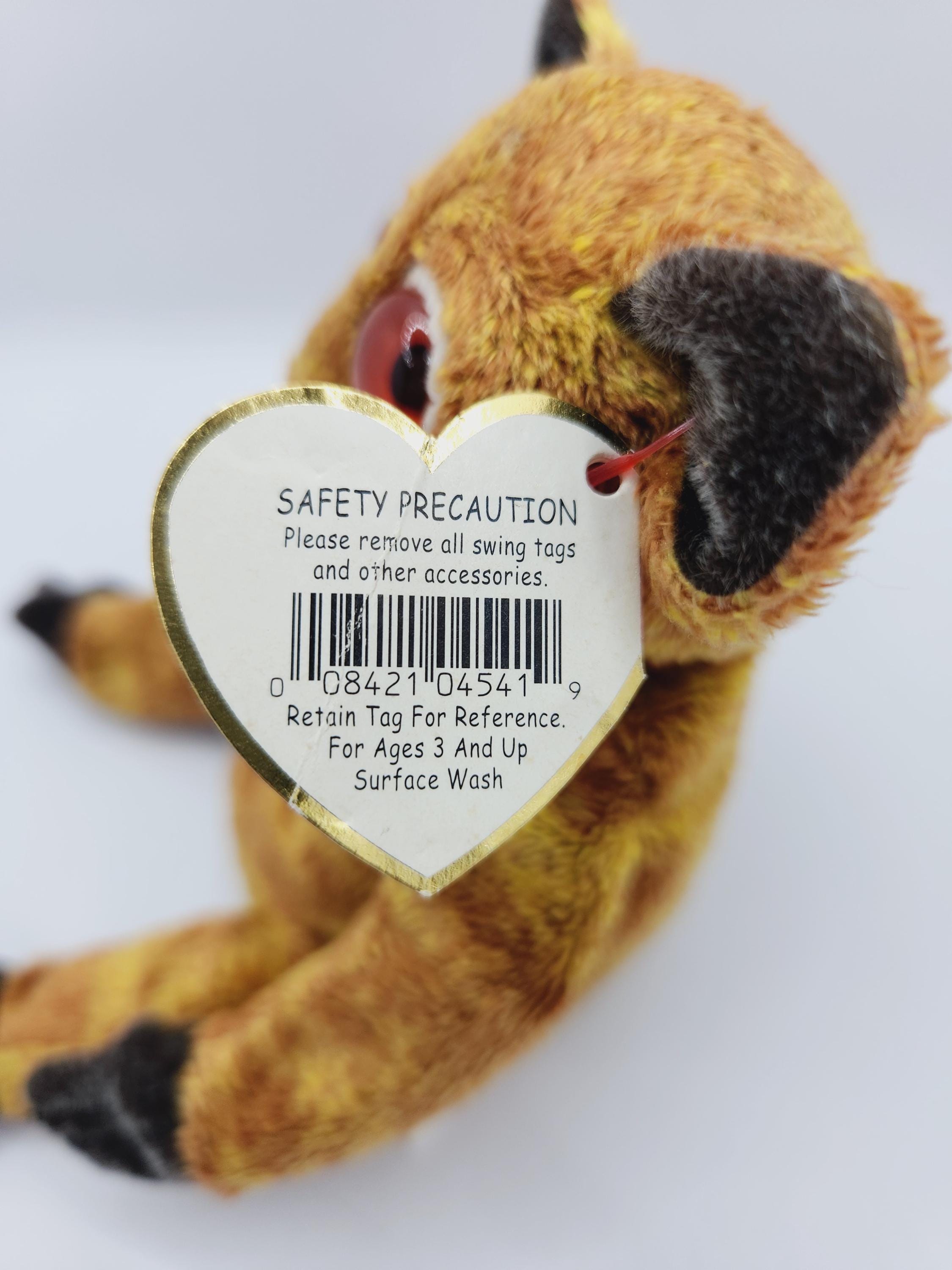 Vintage Ty Beanie Baby 'gizmo' Lemur (8 Inch) - Etsy