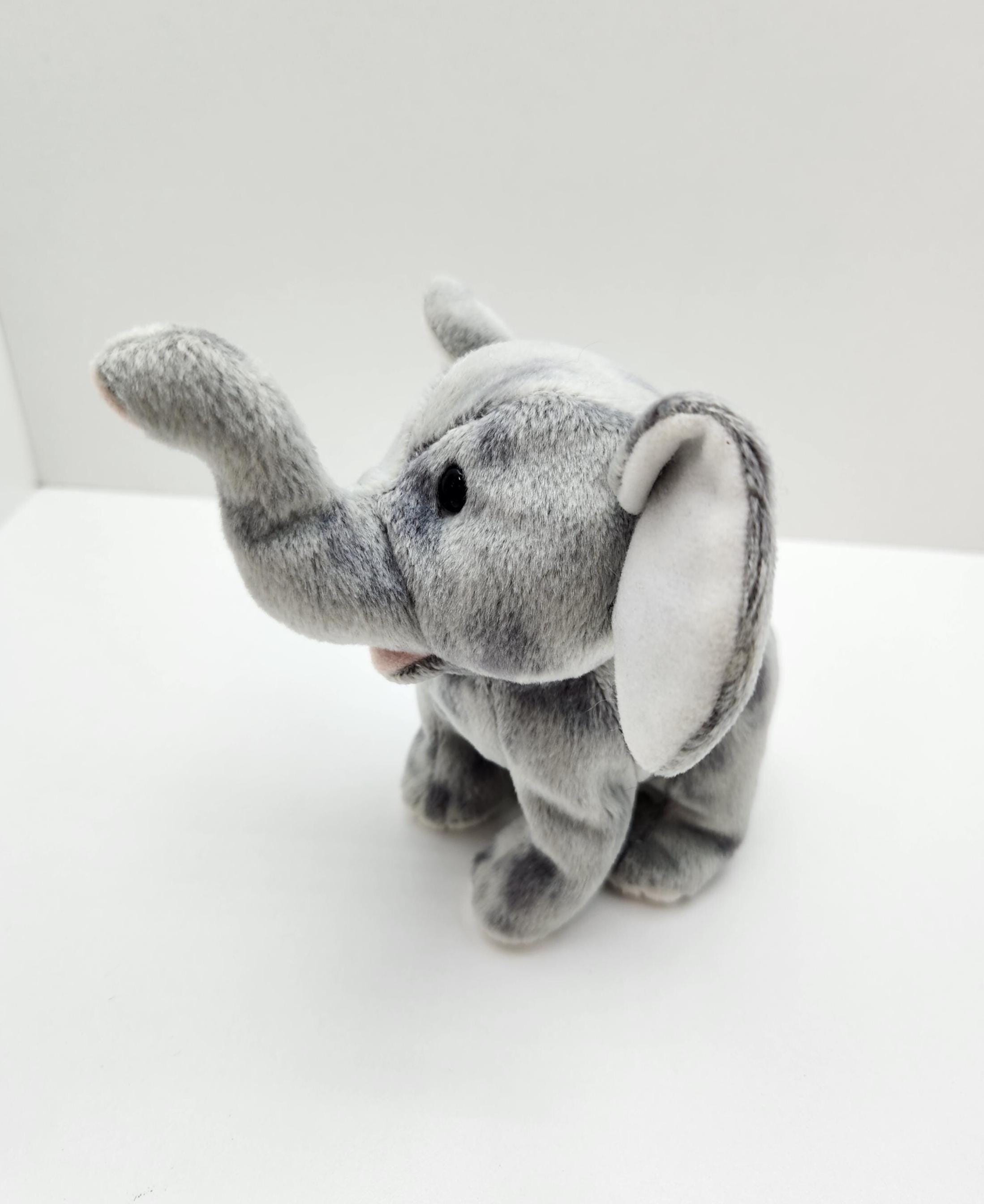 Ty Beanie Baby 'shocks' the Elephant (6 Inch) *rare* - No Hang Tag