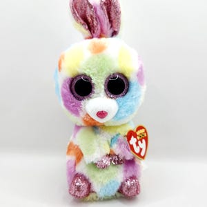 Vintage Ty Beanie Boo &#39;Bloomy&#39; the Bunny Rabbit (6 inch)