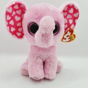 vintage Ty Beanie Boo « Sugar » l'éléphant (6 pouces)