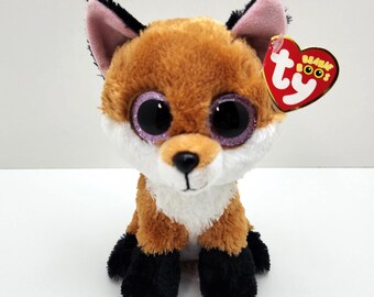 Ty Beanie Boo "Slick" the Fox Plush (6 inch)
