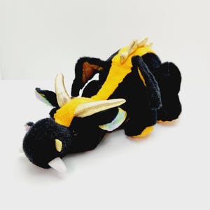 Vintage GANZ Webkinz ~ Lava Dragon (10 inch) - No code - *Rare*