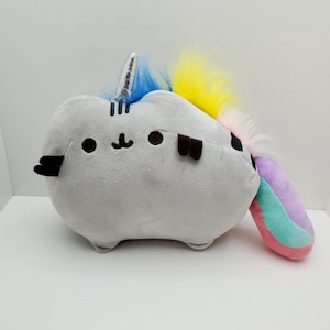 Vintage Gund Pusheen Cat Unicorn Plush (15 inch)