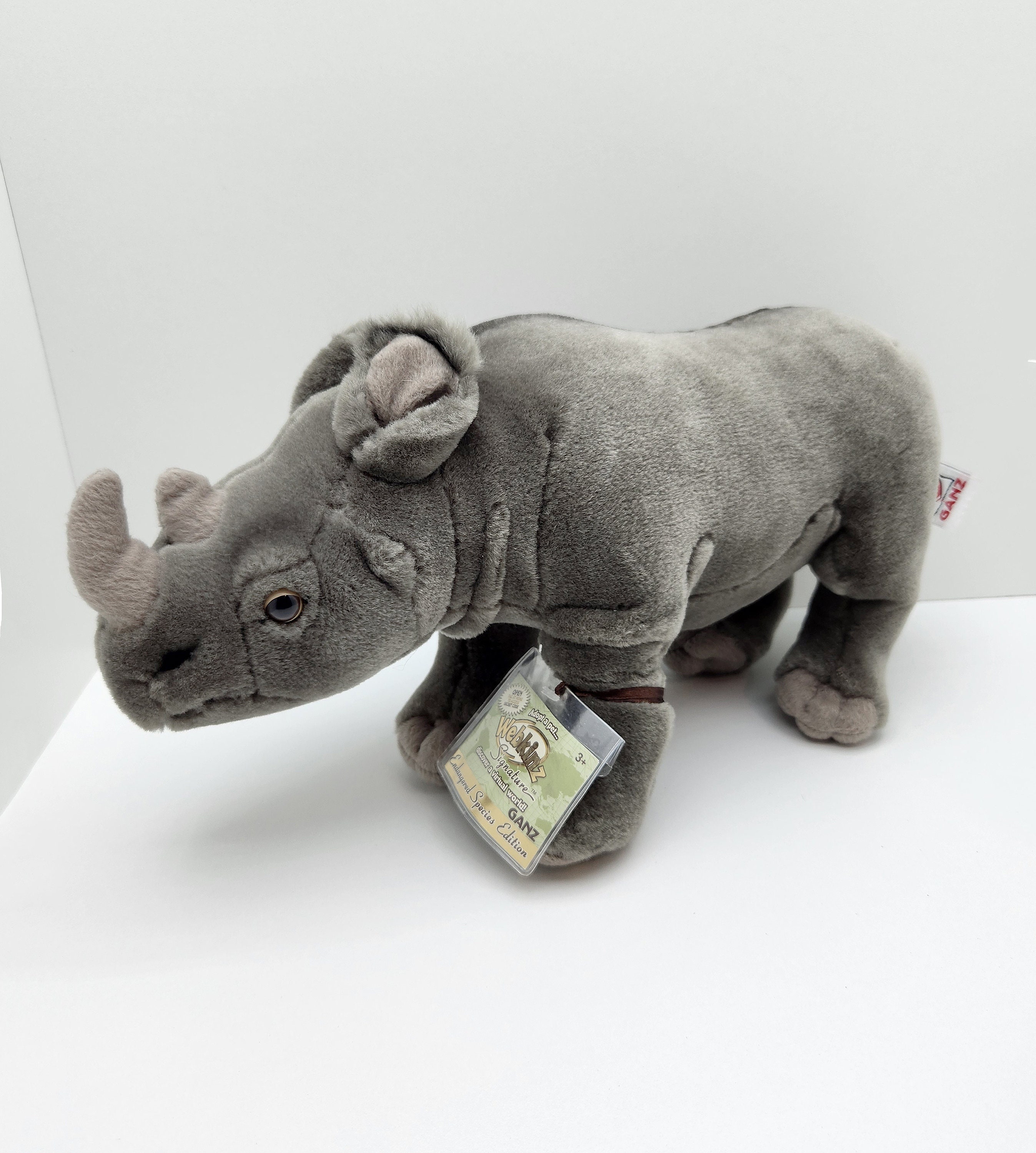 Vintage GANZ Webkinz ~ Signature Endangered Black African