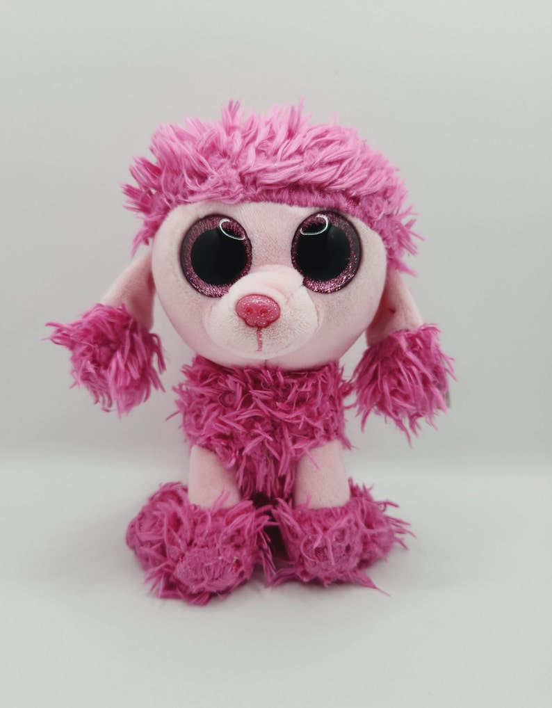 Ty Patsy Ty Beanie Boo 'patsy' the Pink Poodle Dog (6 Inch) - Etsy
