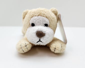 Russ Berrie "Dollop" the Beige Bear Plush (5 inch) *Rare*