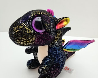 Ty Beanie Boo "Anora" the Dragon (6 inch) - No Hang Tag