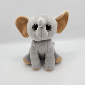 Vintage Ty Beanie Baby &quot;Sahara&quot; the Elephant (6 inch) *Rare* - No Hang Tag