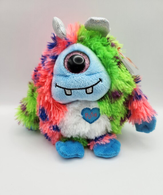 Vintage Ty Monstaz Beanie Plush marty 6 Inch No Sound Etsy